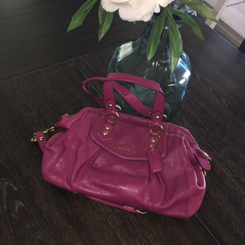 Leather couch bag